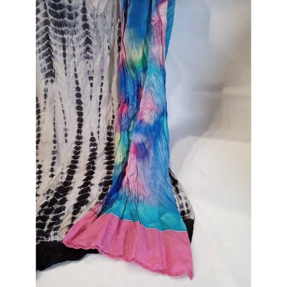 Bundle of Tie‎ Dye Scarves for Women (9e3) - Picture 4 of 5